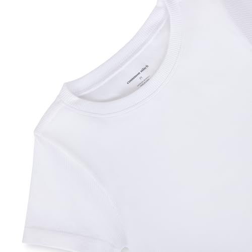 3 Pack Stretch Workout Tee Shirts for Women, Ribbed Crewneck Womens Short Sleeve Yoga Tees (Available in Plus)