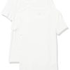 21Pj0-t5ihL.jpg Women's Slim-Fit Short-Sleeve Crewneck T-Shirt, Pack of 2