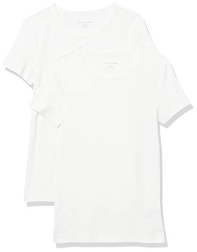 21Pj0-t5ihL.jpg Women's Slim-Fit Short-Sleeve Crewneck T-Shirt, Pack of 2