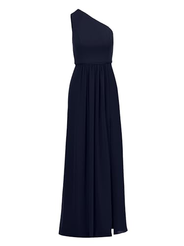 Women's One Shoulder Chiffon Gown