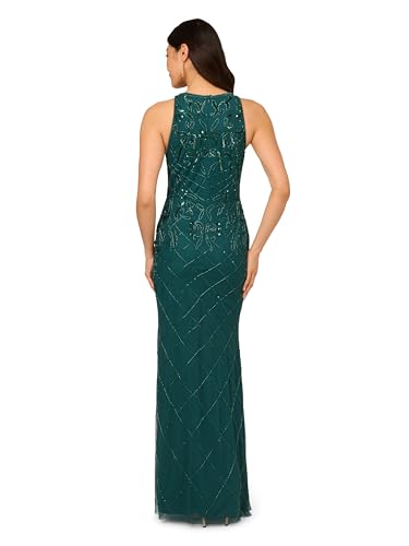 311qjofLqBL.jpg Women's Bead Halter Long Dress