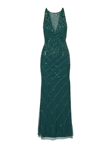 313cv-1WLcL.jpg Women's Bead Halter Long Dress