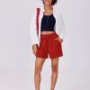 2 Piece Sets for Women Summer Lounge Sets Short Sleeve Sweatsuit V-neck Tops and Drawstring Shorts Outfits Tracksuit