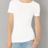 317fiRlNKSL.jpg Women's Slim-Fit Short-Sleeve Crewneck T-Shirt, Pack of 2