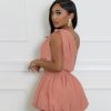 Womens 2 Piece Outfits Summer Short Sets Matching Off Shoulder Top Waist Shorts With Pocket Casual Outfits