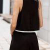 31FKbXVJepL.jpg Womens Summer Jumpsuits 2025 Casual Ruffle Chiffon Sleeveless Rompers