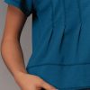 31IXOeI3M9L.jpg Womens Babydoll Tops Short Sleeve Peplum Pleated Summer T-Shirts Casual Loose Fit Flowy Tshirts 2025