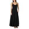 Women's Luna Scoop Neck Linen Maxi Dress