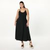 Women's Luna Scoop Neck Linen Maxi Dress
