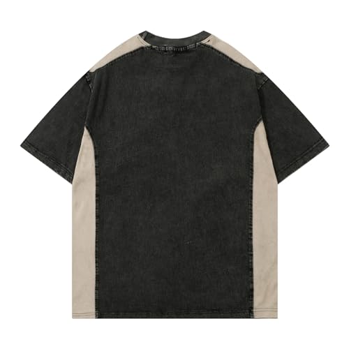 Graphic Tees Y2k Mens Oversized T Shirt Racing Washed Streetwear Shirts Unisex Casual Summer Tops