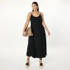 Women's Luna Scoop Neck Linen Maxi Dress