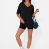 31kOrhR4RL.jpg Oversized Tshirts for Women Workout Plus Size Tops V Neck Short Sleeve Gym Shirts Casual Loose Fit Basic Tees