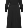 Women's Plus Size Maxi Dress-Oki