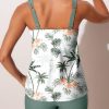Women's Tankini Swimsuits with Shorts Ruffled Tummy Control Bathing Suits Modest 2025 Swimwear