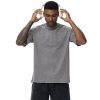 Men's Oversized Cotton T-Shirts Loose Fit Vintage Washed Tee Unisex Short Sleeve Casual Shirts Tops