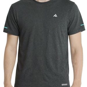 Ultra Soft Bamboo Viscose T-Shirts Coolmax Cooling Lightweight Workout Mositure Wicking Casual Crew Neck Tee