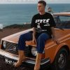 Mens Graphic Tees Oversized Creative Graffiti Short Sleeve Shirts Summer Casual Rapper Streetwear Y2k Tops Tshirt