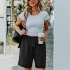 41mUWbLFzRL.jpg Women's Athletic Shorts Jogger Sweat Casual Loose Bermuda Shorts (Available in Plus Size)