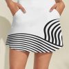 Womens Golf Skirt 16"/19" High Waisted Tennis Skirts for Women Solid Athletic Workout Skirts with Shorts Pockets