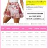 Flowy Shorts for Women Casual Cute Floral Skorts Chiffon Ruffle Tennis Mini Skirts Butterfly Summer Boho Shorts