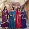 Event Party Wear Stitched Indian Long Anarkali Gown Dress Stylish Salwar Kameez Suits.-65