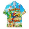 Casual Neon Hawaiian Shirt for Men Vintage Basic Mens Hawaiian Shirts Short Sleeve Button Down Shirt Men