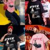 Mens Graphic Tees Oversized Creative Graffiti Short Sleeve Shirts Summer Casual Rapper Streetwear Y2k Tops Tshirt
