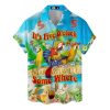 Casual Neon Hawaiian Shirt for Men Vintage Basic Mens Hawaiian Shirts Short Sleeve Button Down Shirt Men
