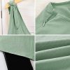 Womens Summer Shoulder Tie Strap Babydoll Dress Casual Scoop Neck A-Line Skater Swing Mini Sundress